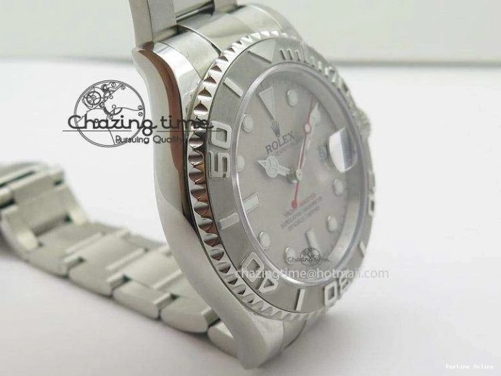 0523 Supportive Yacht-Master 116622 Silver Dial JF Best Edition On SS Bracelet SA3135 V 4032